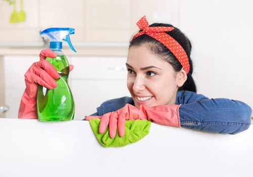 Deep cleaning equipment used for commercial carpets in Downham