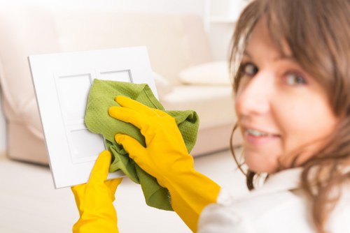 Odour neutralising treatment for pet stains in a Downham home